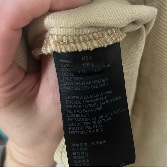 Urban Outfitters Corduroy Tank Tan Mini Dress with Back Cutout NWT size Large - Picture 7 of 9